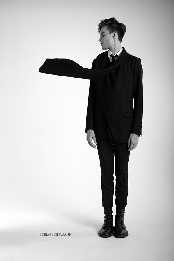 Mantel Dior mit Schal
